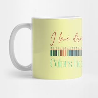 Colors heal me Mug